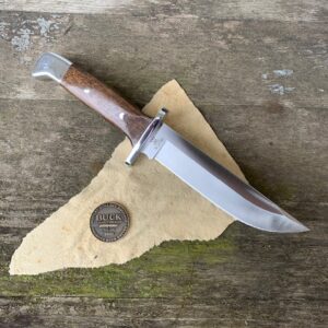 Model 124 Ironwood Handle/Brass  BLADE SHOW CUSTOM KNIFE