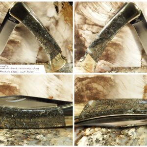 *BUY IT NOW - Hoover Model 110 clip point NM (Nipomo Marcasite) #2