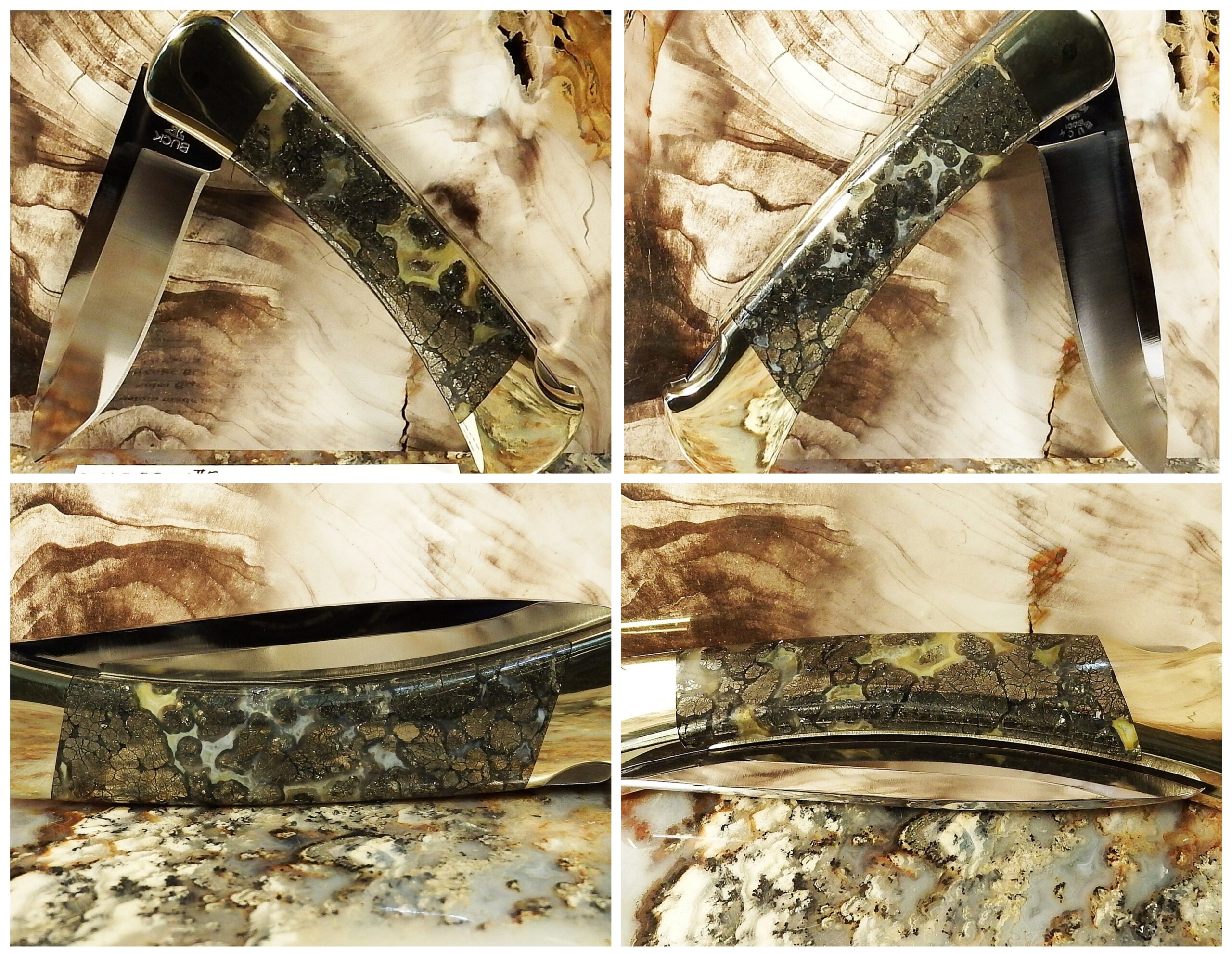 *BUY IT NOW - Hoover Model 110 Drop Point NM (Nipomo Marcasite) #5